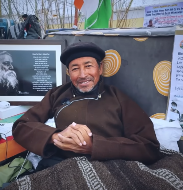 21 Days Climate Change Fast in Ladakh: Sonam Wangchuk’s Fight for the Himalayas